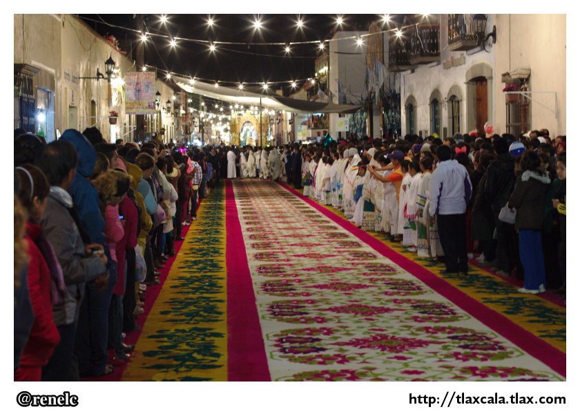 La noche que nadie duerme &quot;Las alfombras - Huamantla&quot; - Foto
