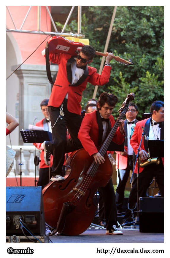 Barandela Big Band Jazz en el patio del ITC - Foto
