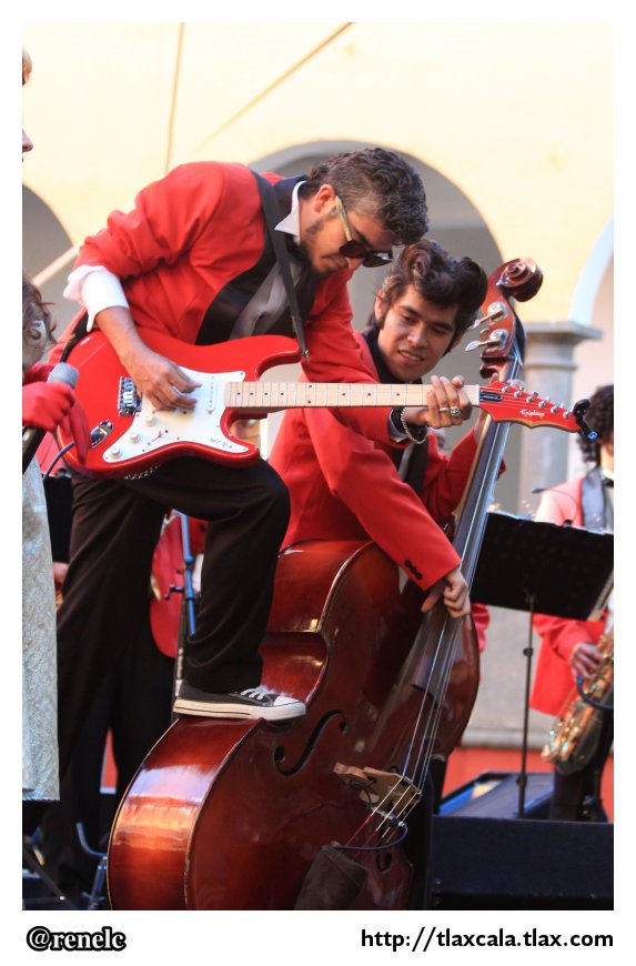 Barandela Big Band Jazz en el patio del ITC - Foto