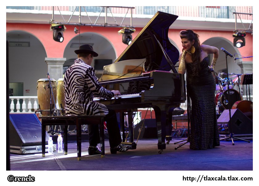 Barandela Big Band Jazz en el patio del ITC - Foto