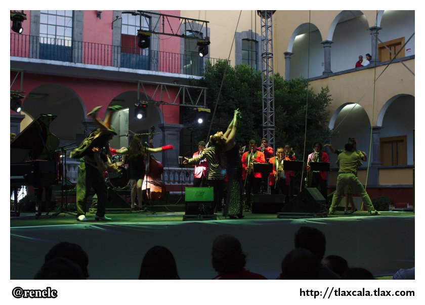 Barandela Big Band Jazz en el patio del ITC - Foto