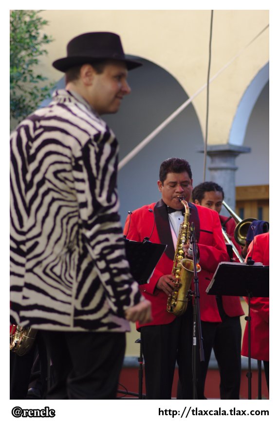 Barandela Big Band Jazz en el patio del ITC - Foto
