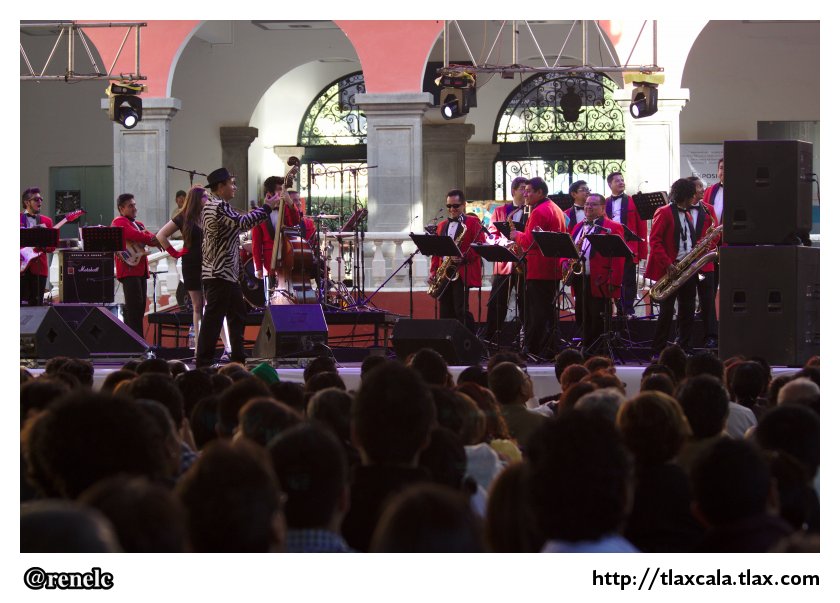 Barandela Big Band Jazz en el patio del ITC - Foto