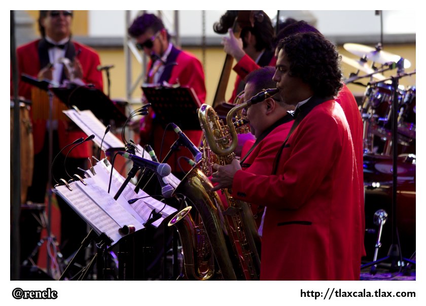 Barandela Big Band Jazz en el patio del ITC - Foto