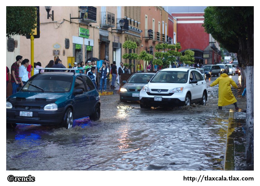Tromba en Tlaxcala (26 de julio de 2013) - Foto