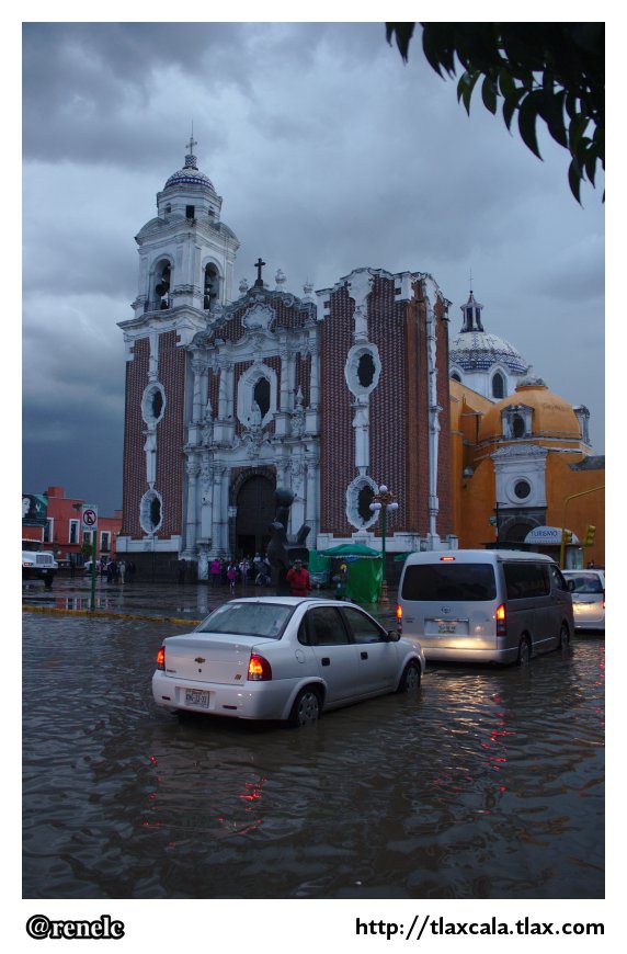 Tromba en Tlaxcala (26 de julio de 2013) - Foto