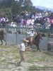 Rene manganeando a pie