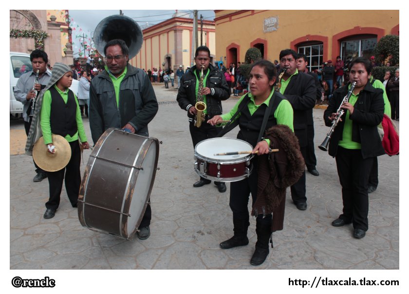 Desfile Guadalupano 2013 :: Tlaxco - Foto