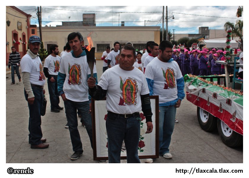Desfile Guadalupano 2013 :: Tlaxco - Foto