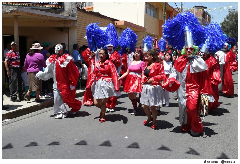 Carnaval del quinto viernes Payasos de Mazatecochco 2014 - Foto