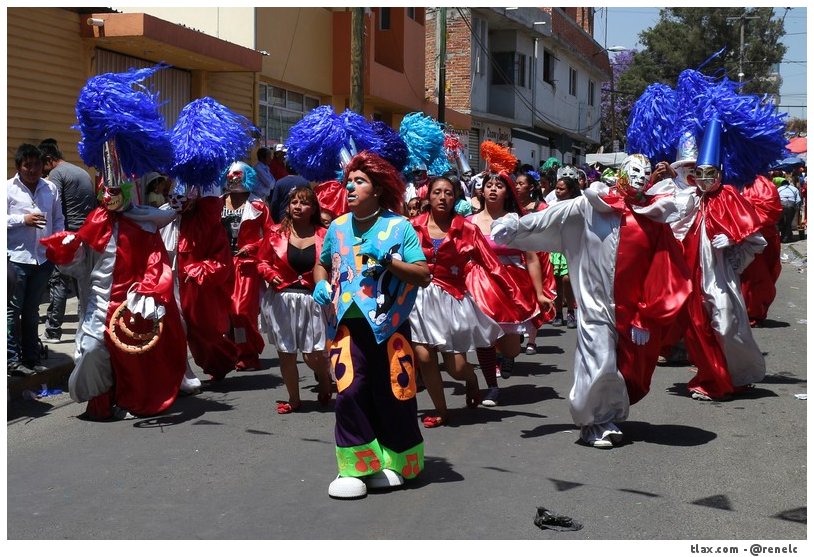 Carnaval del quinto viernes Payasos de Mazatecochco 2014 - Foto