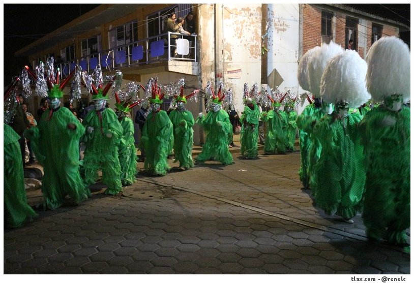 Remate de Carnaval Payasos Mazatecochco 2014, Quema de toros - Foto