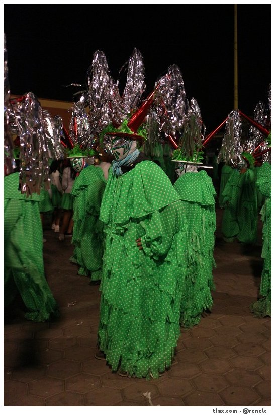 Remate de Carnaval Payasos Mazatecochco 2014, Quema de toros - Foto