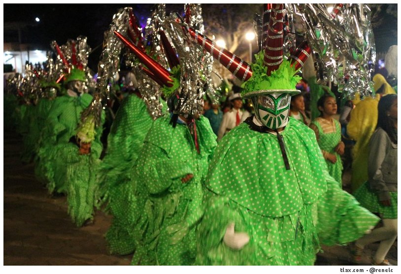 Remate de Carnaval Payasos Mazatecochco 2014, Quema de toros - Foto