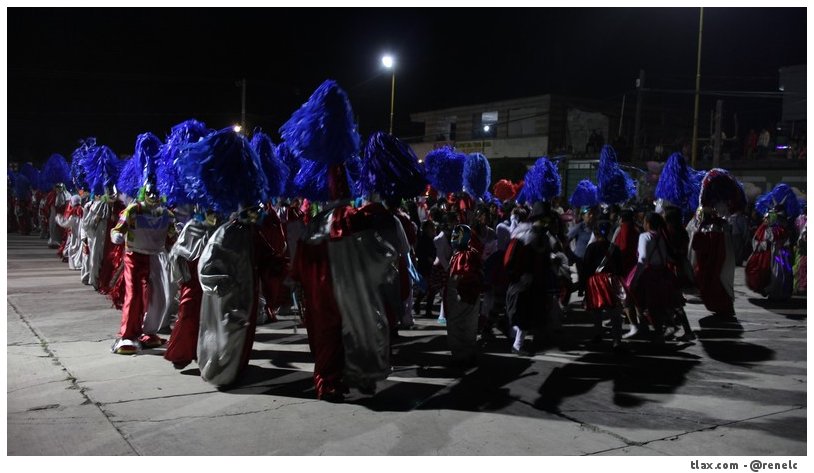 Remate de Carnaval Payasos Mazatecochco 2014, Quema de toros - Foto