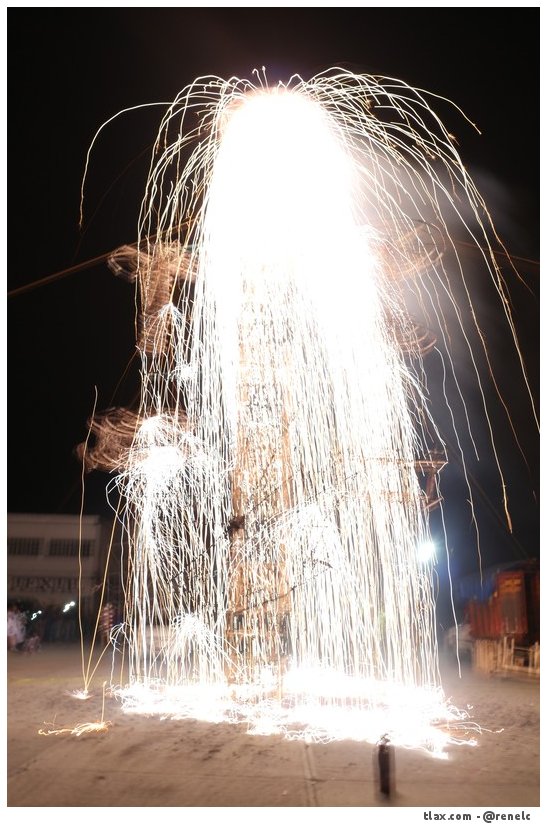 Remate de Carnaval Payasos Mazatecochco 2014, Quema de toros - Foto