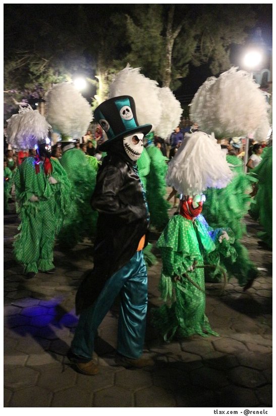 Remate de Carnaval Payasos Mazatecochco 2014, Quema de toros - Foto