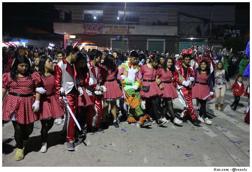 Remate de Carnaval Payasos Mazatecochco 2014, Quema de toros - Foto