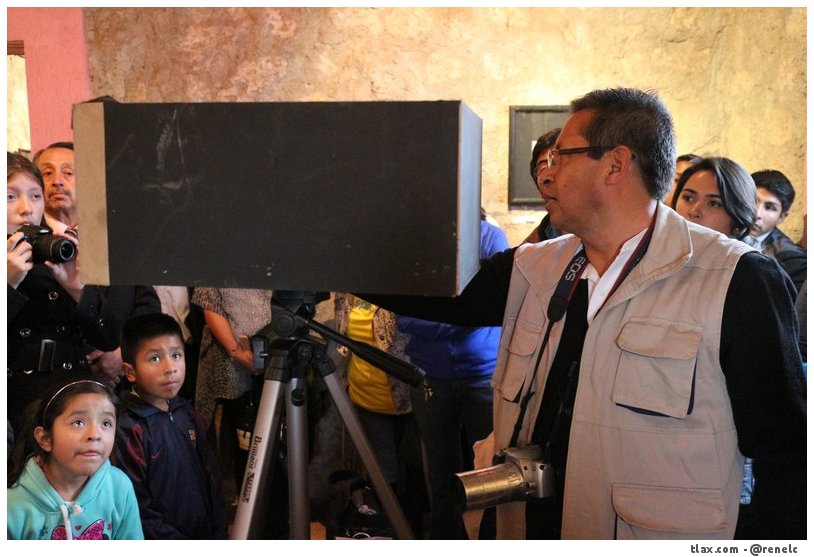 Explicando el funcionamiento de la camara estenopeica