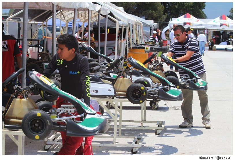 Campeonato inrernacional de Karts en Tlaxco 2014 - Foto