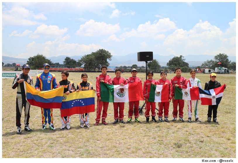 Campeonato inrernacional de Karts en Tlaxco 2014 - Foto