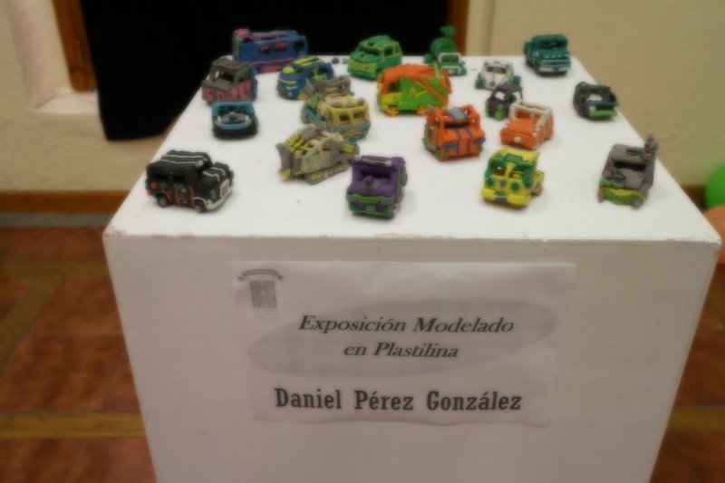 Exposicin modelado en plastilina de Daniel Prez Gonzlez - Foto