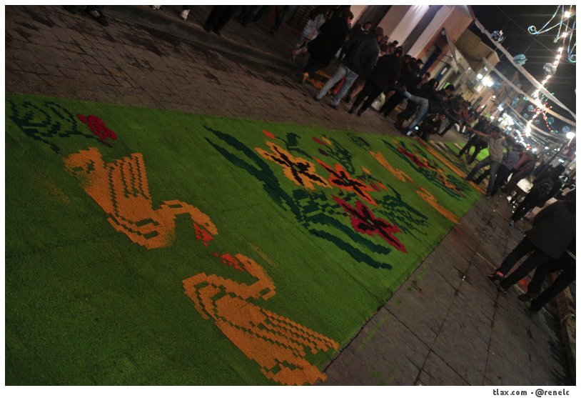 La noche que nadie duerme, las alfombras huamantla 2014 - Foto