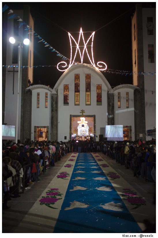 La noche que nadie duerme, las alfombras huamantla 2014 - Foto