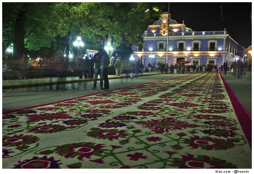 La noche que nadie duerme, las alfombras huamantla 2014 - Foto
