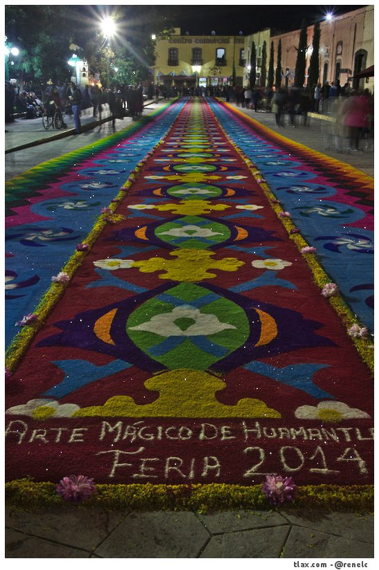 La noche que nadie duerme, las alfombras huamantla 2014 - Foto