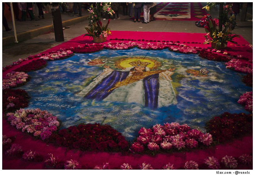La noche que nadie duerme, las alfombras huamantla 2014 - Foto
