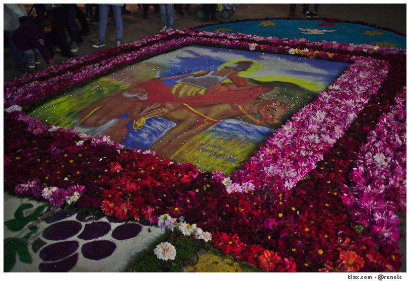 La noche que nadie duerme, las alfombras huamantla 2014 - Foto