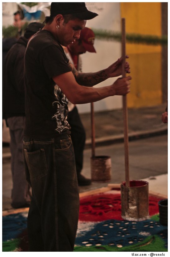 La noche que nadie duerme, las alfombras huamantla 2014 - Foto
