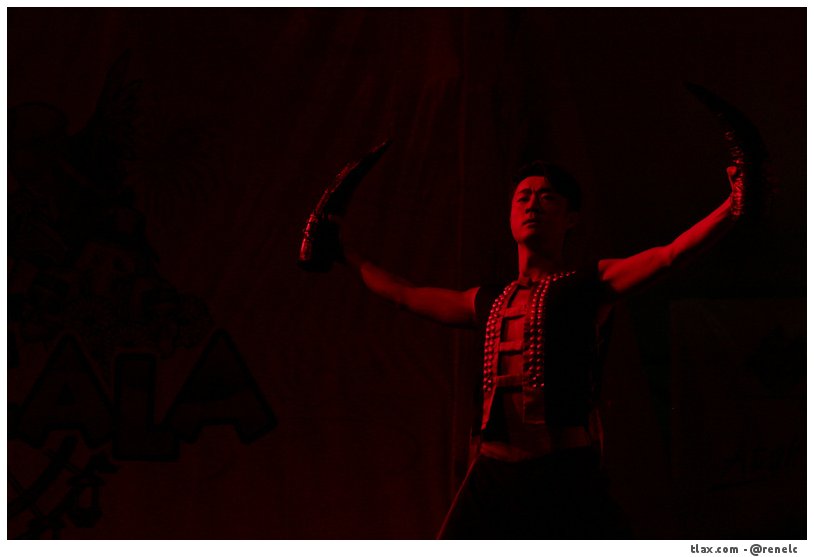 Ballet Folklrico de Honghe (China) en la feria de Tlaxcala - Foto