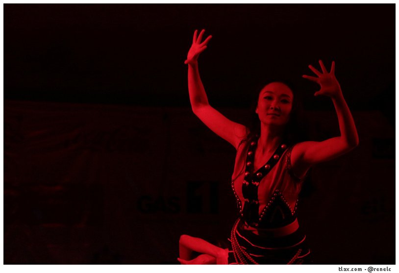 Ballet Folklrico de Honghe (China) en la feria de Tlaxcala - Foto