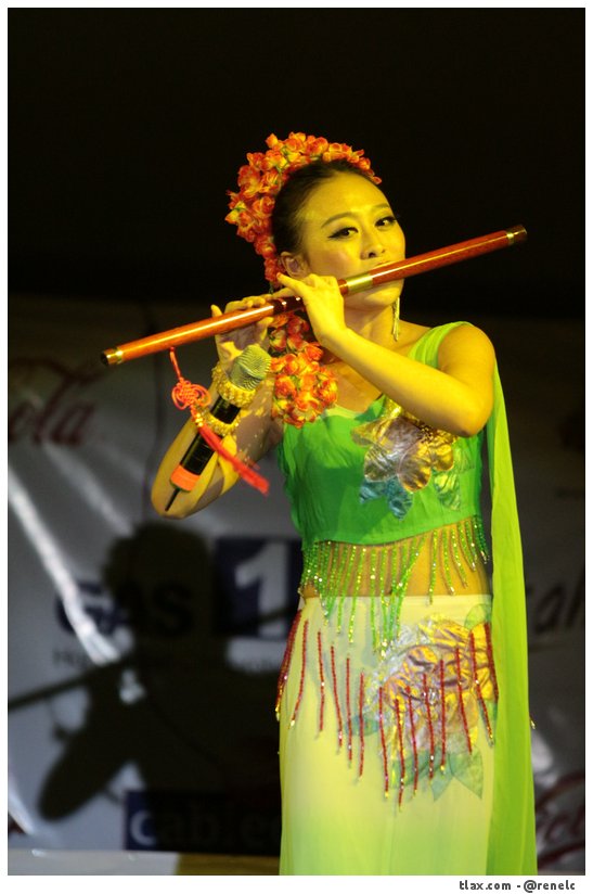 Ballet Folklrico de Honghe (China) en la feria de Tlaxcala - Foto