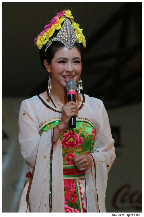 Ballet Folklrico de Honghe (China) en la feria de Tlaxcala - Foto