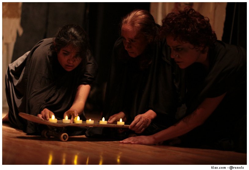 Puesta en escena &quot;Anima Sola&quot; por el taller de teatro Tlaloque - Foto