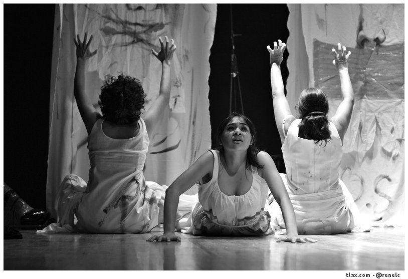 Puesta en escena &quot;Anima Sola&quot; por el taller de teatro Tlaloque - Foto