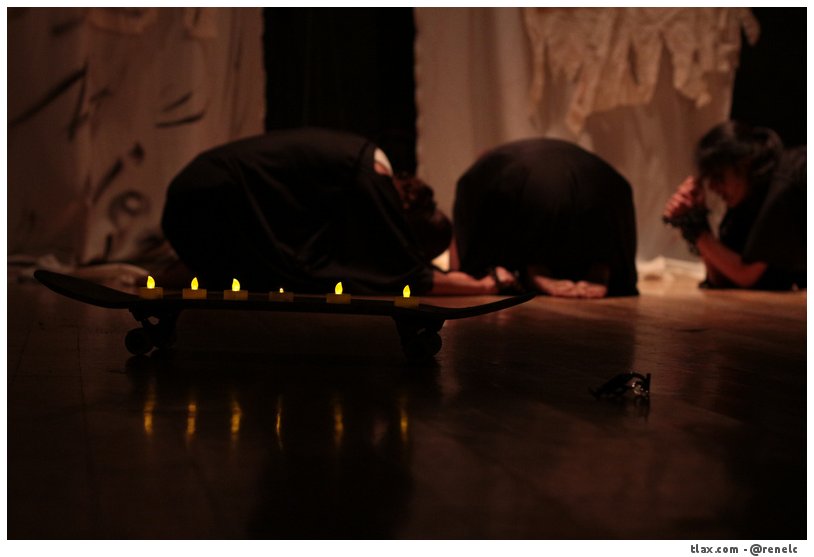 Puesta en escena &quot;Anima Sola&quot; por el taller de teatro Tlaloque - Foto