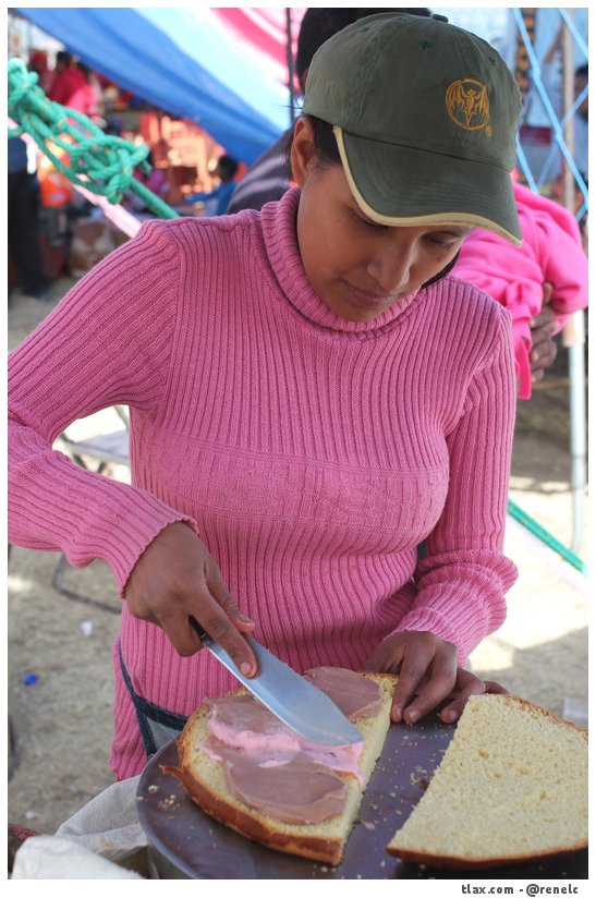 Helado en pan de fiesta