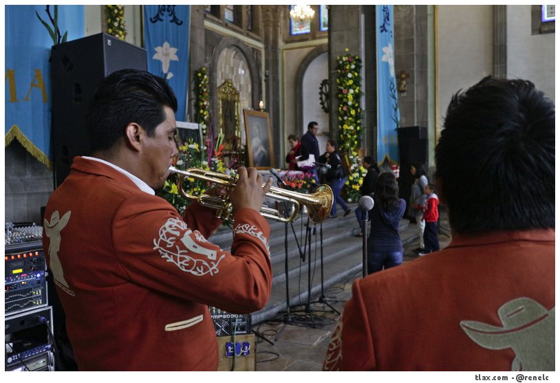 Alfombras Virgen de la misericordia 2015 en Apizaco - Foto