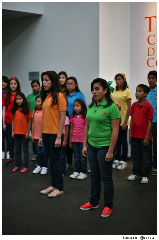 Nios y jovenes cantores de la ciudad de Tlaxcala - Foto