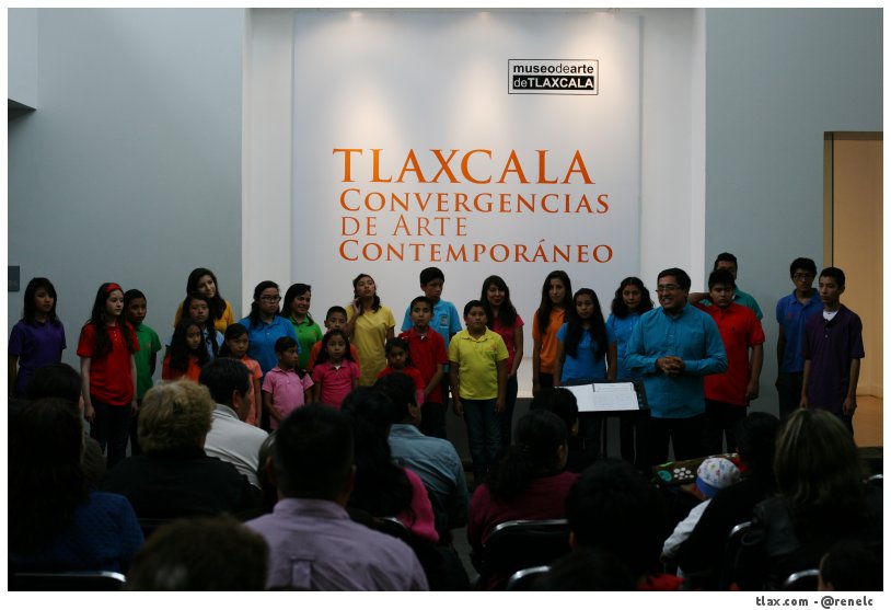 Nios y jovenes cantores de la ciudad de Tlaxcala - Foto