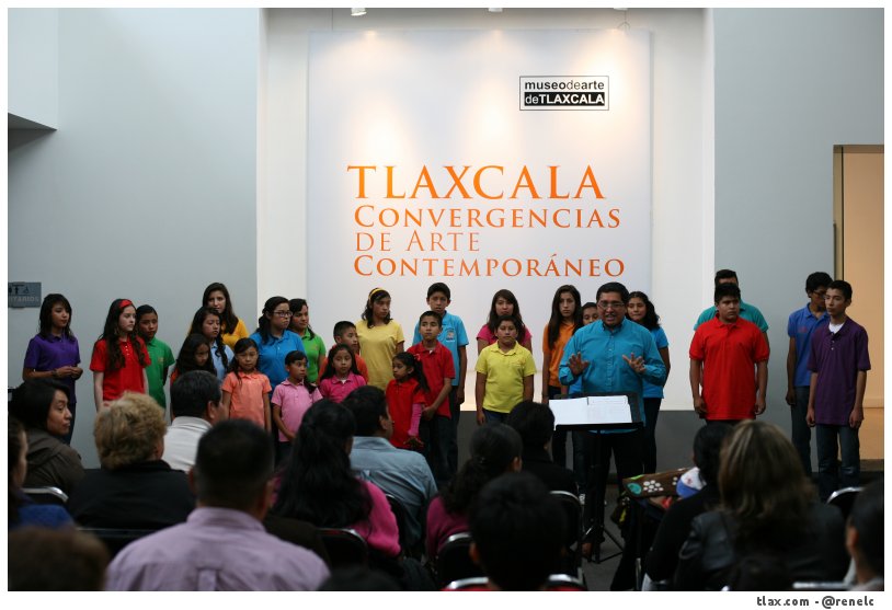 Nios y jovenes cantores de la ciudad de Tlaxcala - Foto