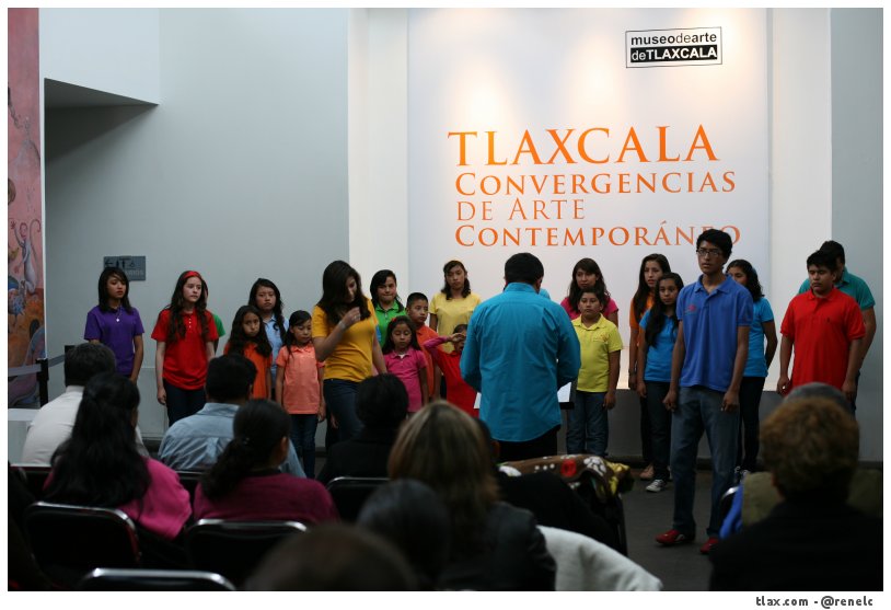 Nios y jovenes cantores de la ciudad de Tlaxcala - Foto