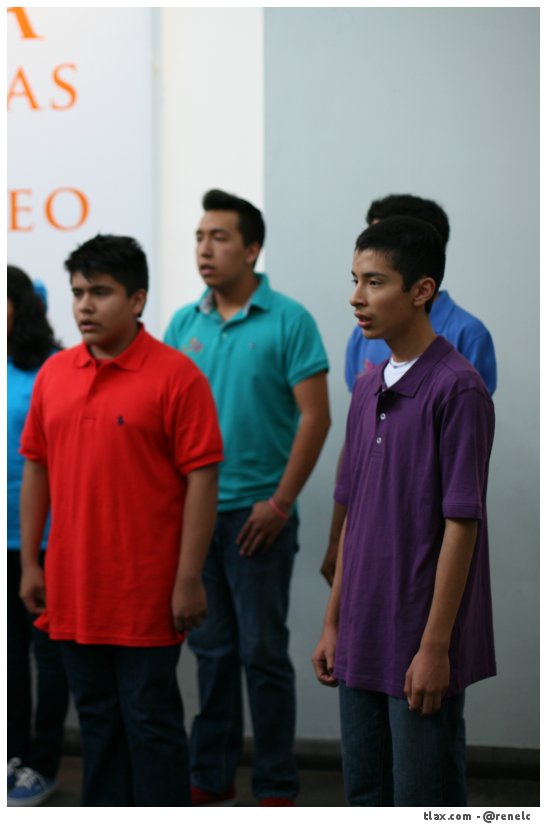 Nios y jovenes cantores de la ciudad de Tlaxcala - Foto