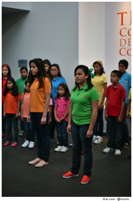 Nios y jovenes cantores de la ciudad de Tlaxcala - Foto