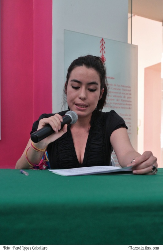 Platica de la fotografa Karina Juarez en el museo de arte de Tlaxcala - Foto