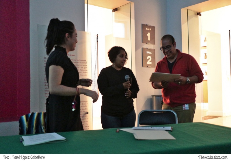 Platica de la fotografa Karina Juarez en el museo de arte de Tlaxcala - Foto